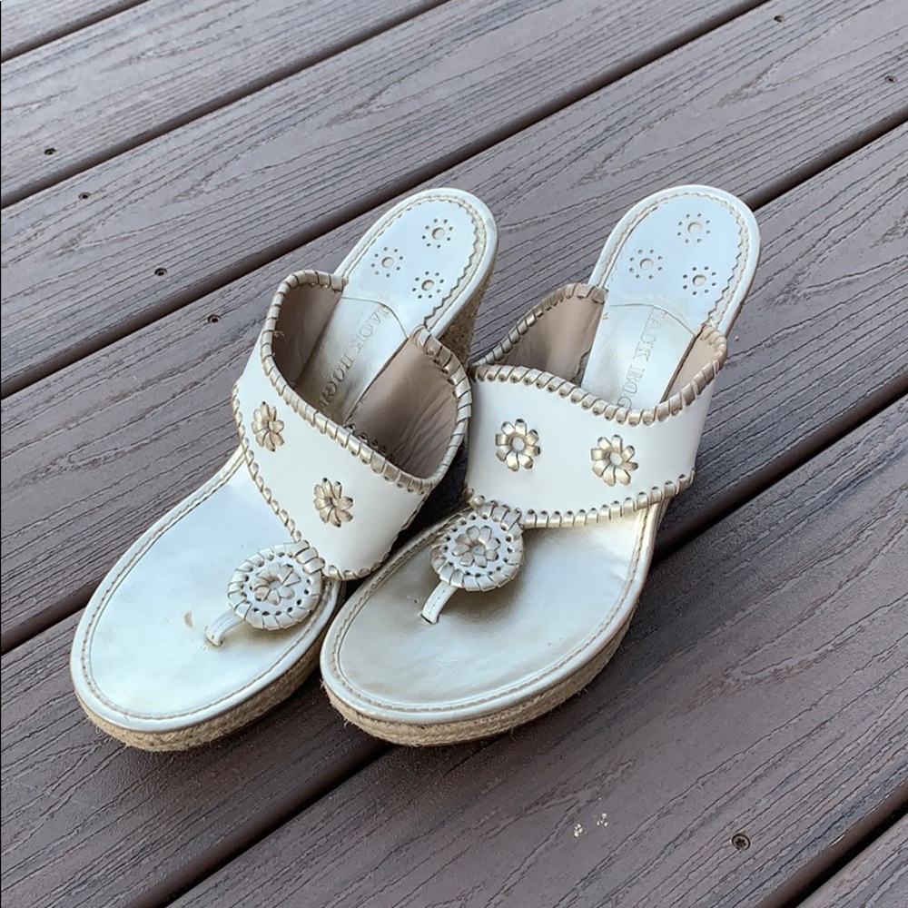 Jack Rogers Wedge Sandal size 10